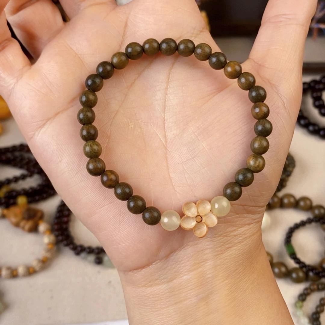 维腊木（绿檀）无事牌