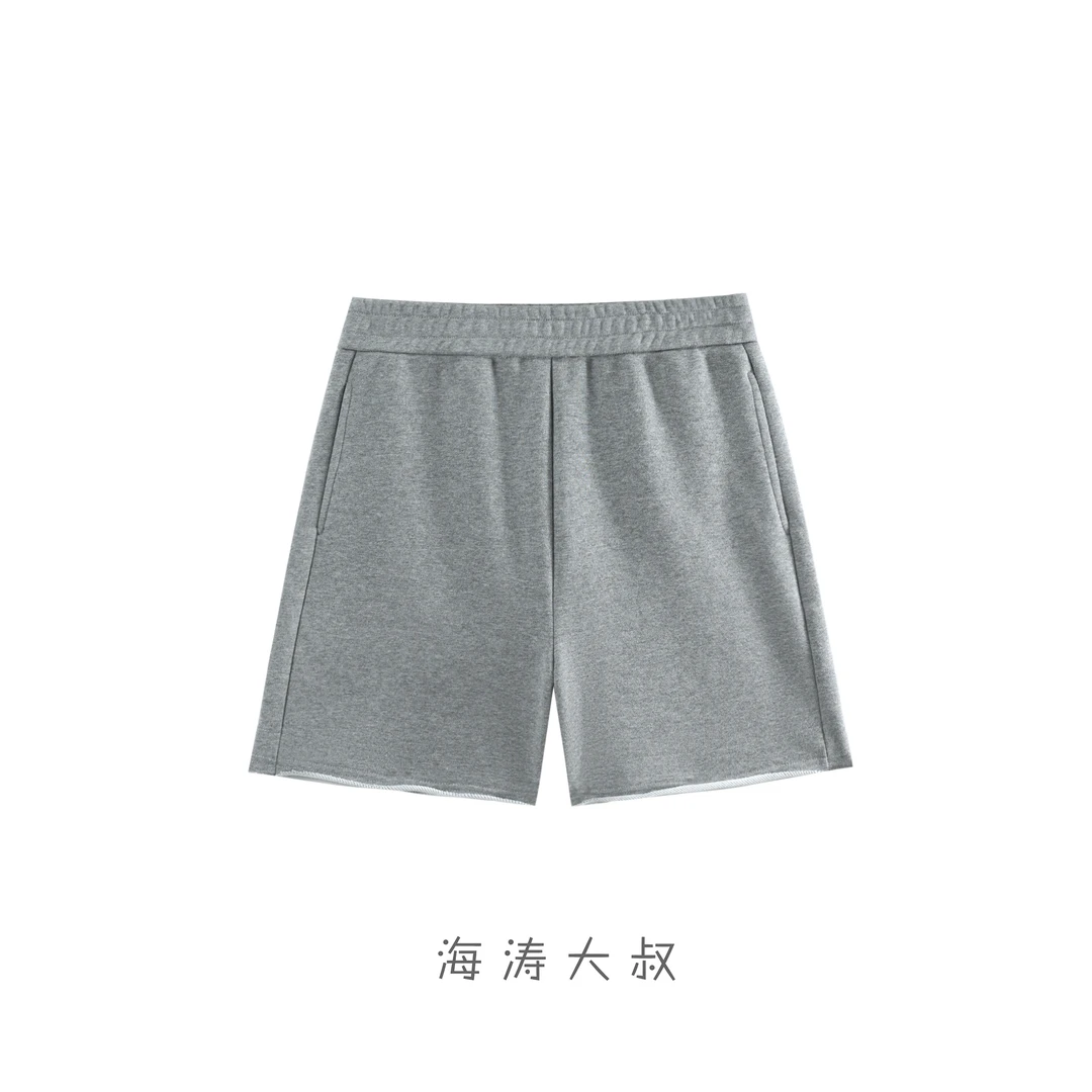 【618大促】定制大毛圈毛边短裤 VW2566