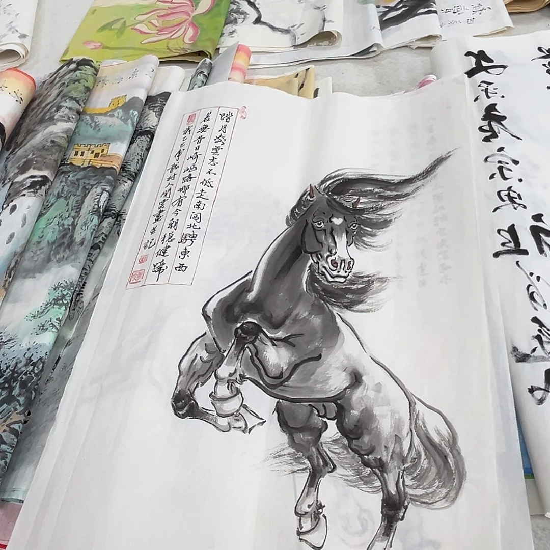国画国画纯手绘作品