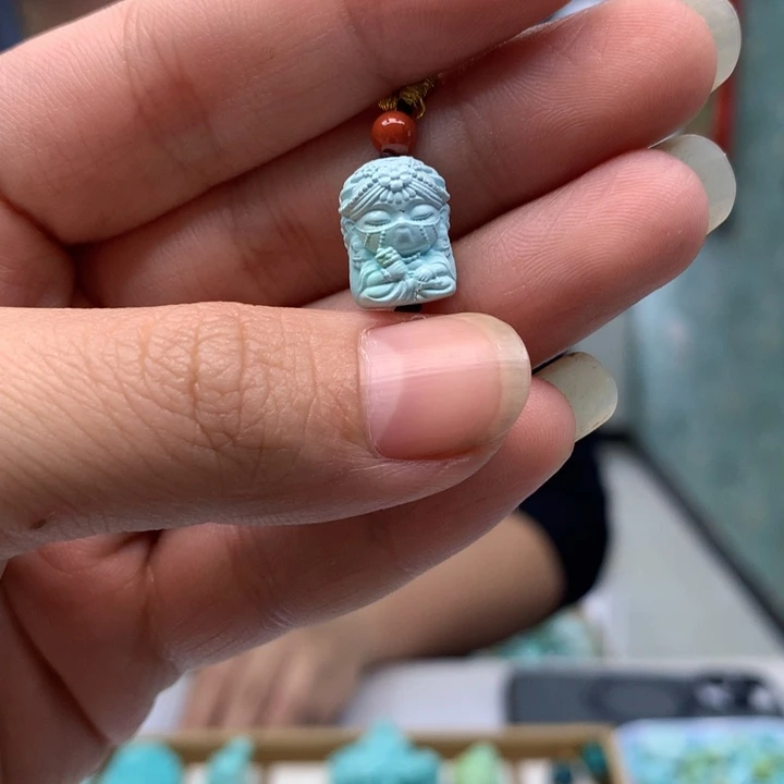 绿松石未镶嵌配饰