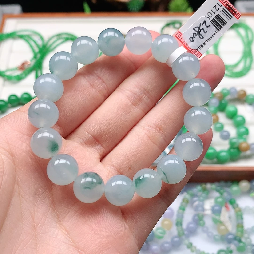 颈饰未镶嵌翡翠手链