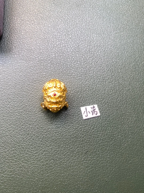 小于来了黄金文玩配饰定制12大黑天天地孔