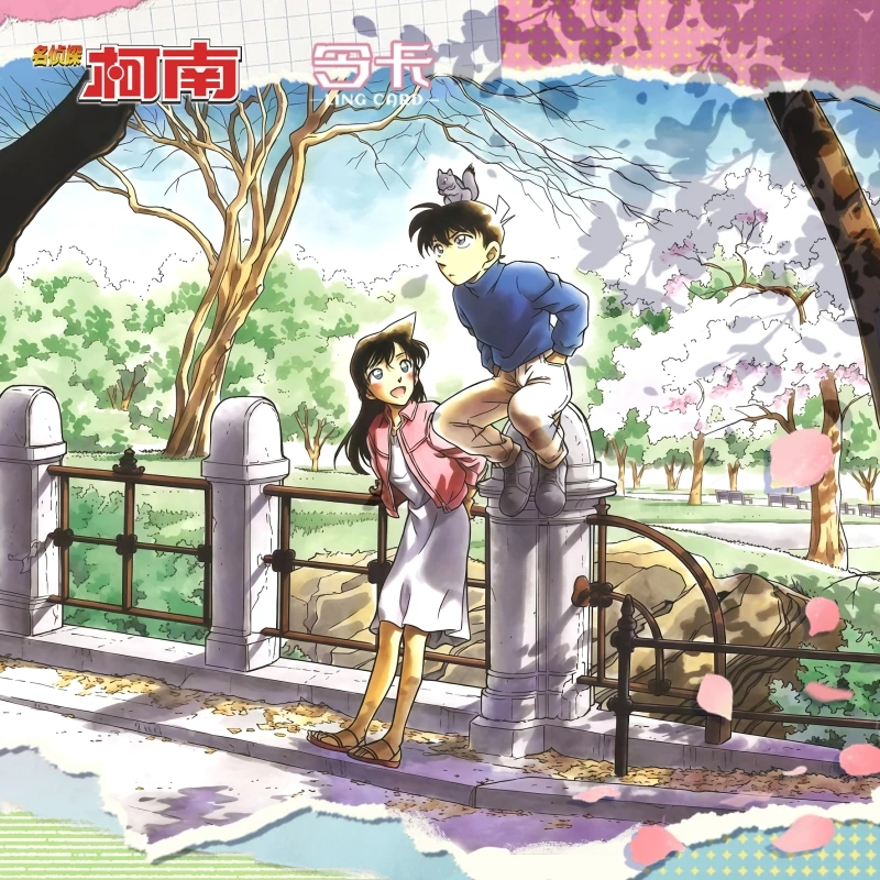 【平拆】令卡 第二弹春日微光冰箱贴名侦探柯南国产二创 默认代拆