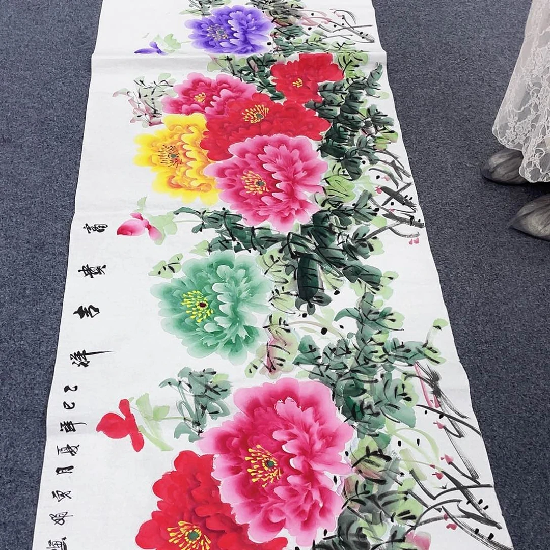 国画作品小姐姐放漏…