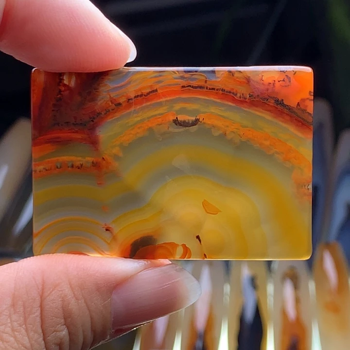 玛瑙/玉髓颈饰未镶嵌127