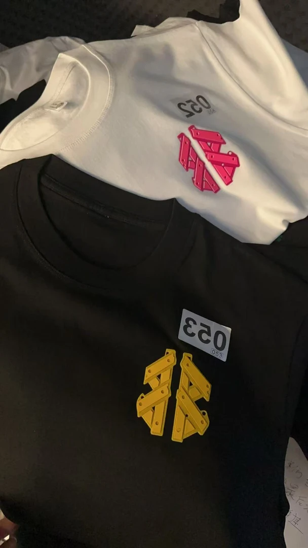 260克重磅 纯棉T恤 男女情侣款 潮牌 落肩 圆领 设计师