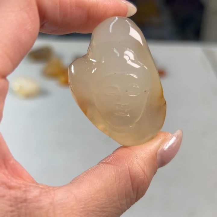 玛瑙/玉髓吊坠(不含链)未镶嵌