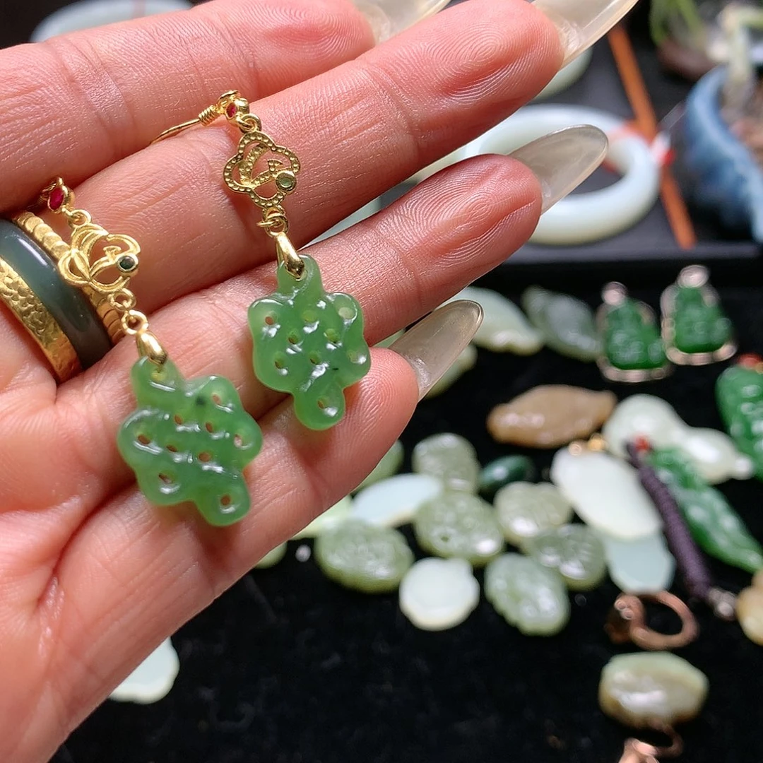 和田玉吊坠未镶嵌瑶*姐