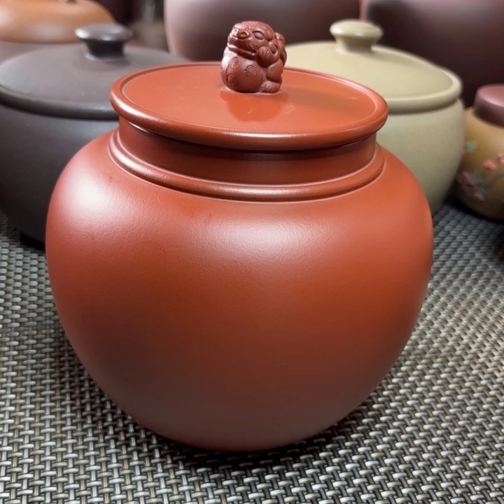 紫砂茶叶罐中高端紫砂茶叶罐