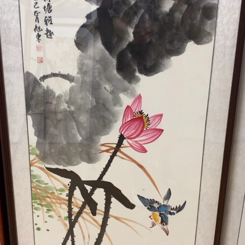 【闪购商品】国画手绘国画带框