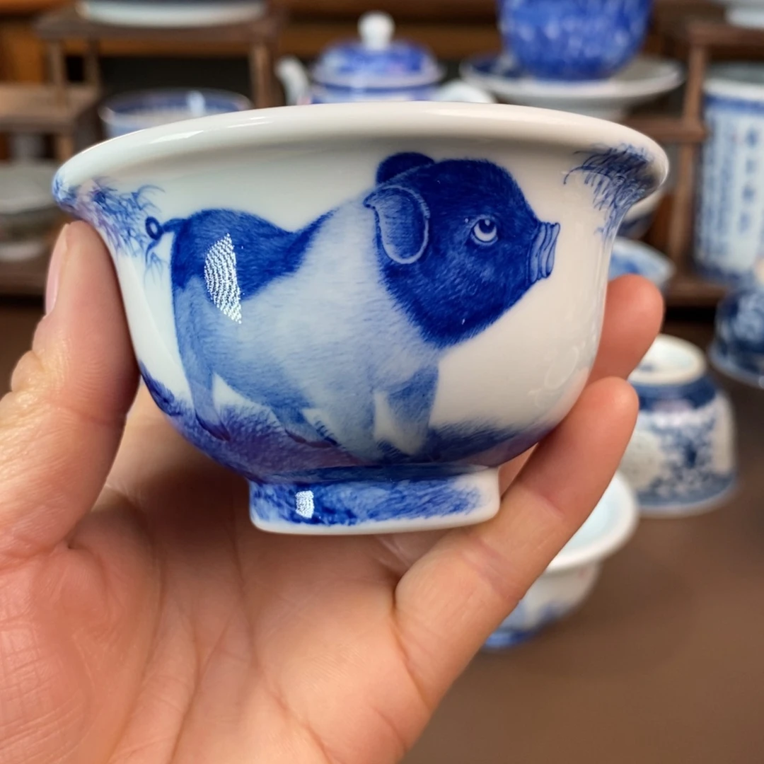 景德镇陶瓷手工手绘