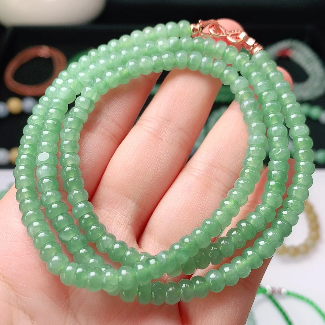 翡翠未镶嵌手链翡翠