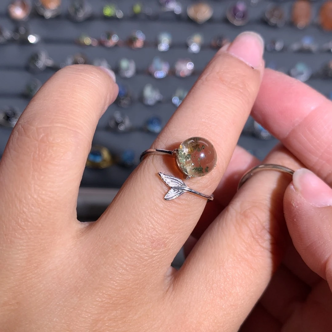 【闪购商品】水晶戒指银S925镶嵌胡**?戒指