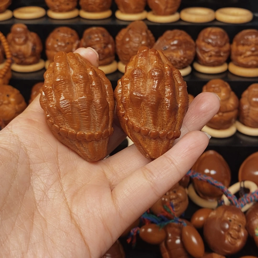 橄榄核手串/手链佛手一对0098