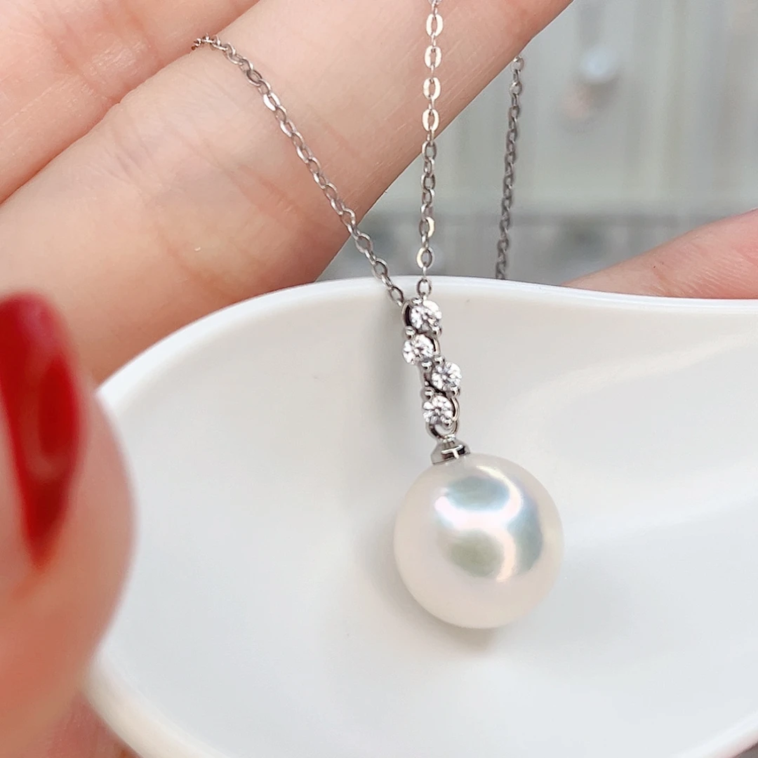 合金吊坠(赠链)淡水珍珠