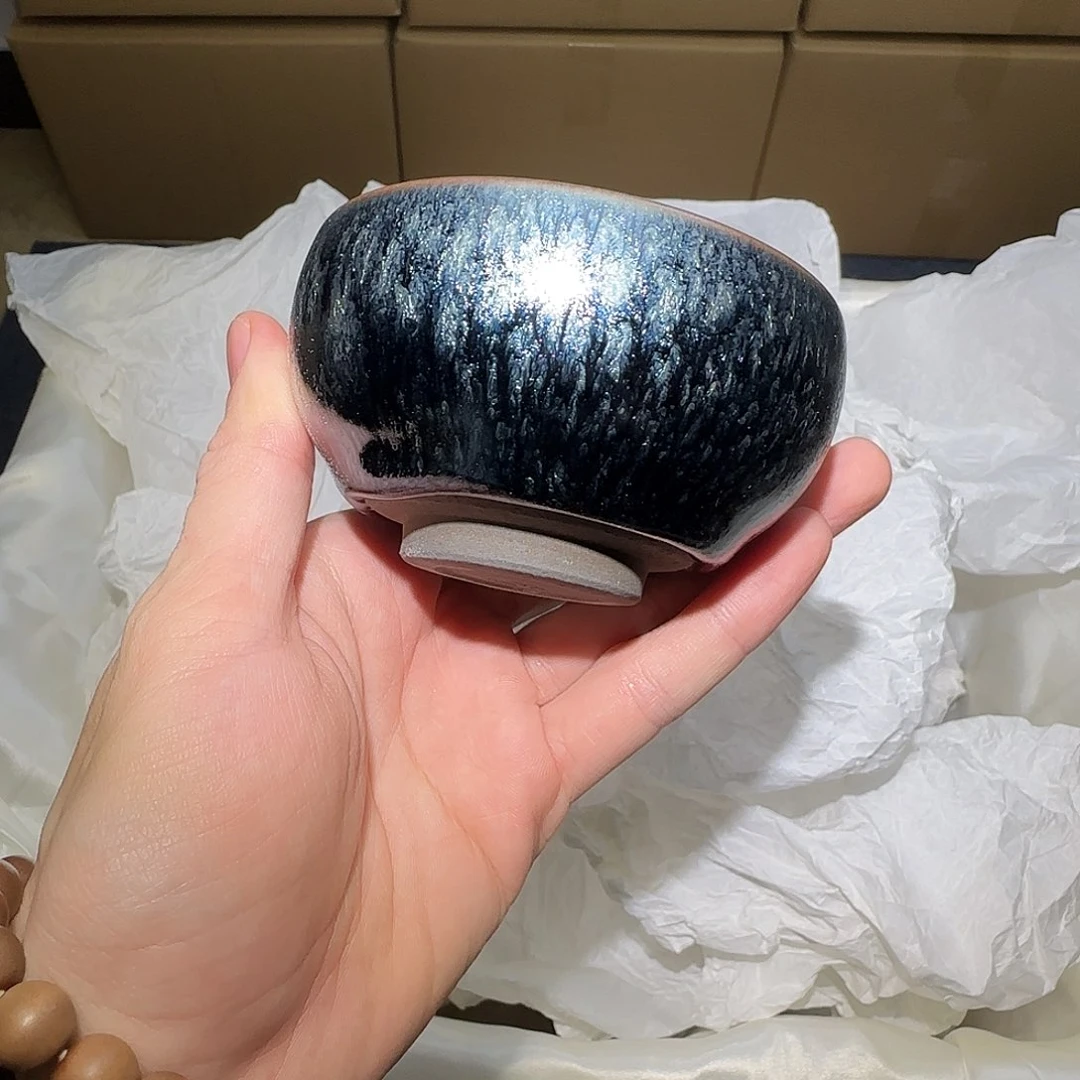 茶盏微瑕建盏，介意勿拍