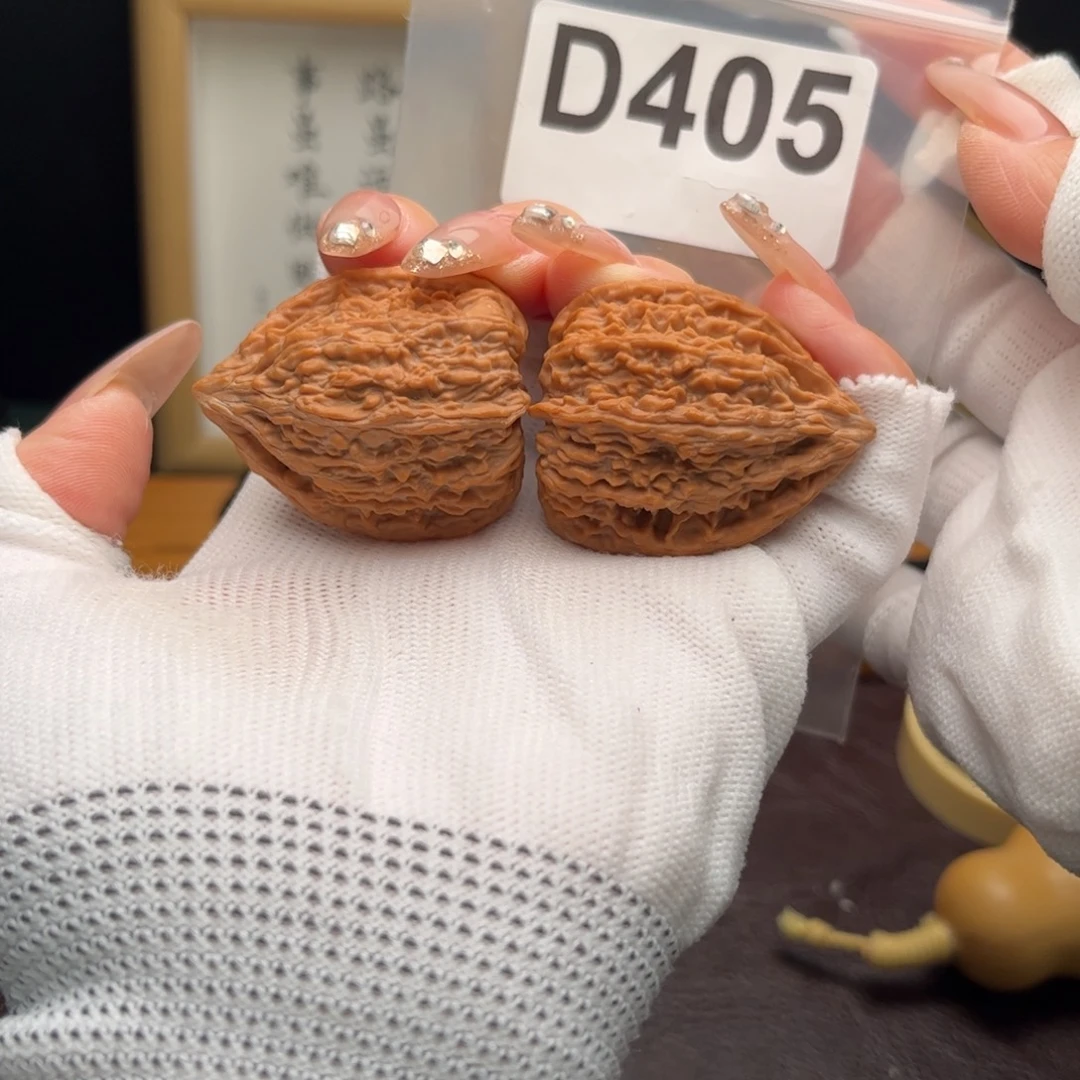 文玩核桃把件34塔尖d405