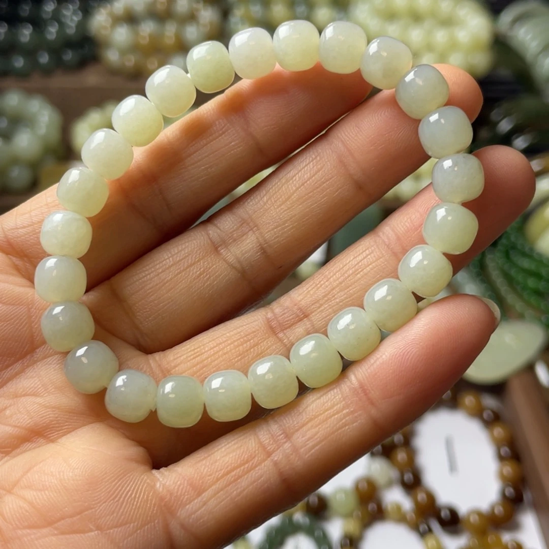 和田玉手链未镶嵌