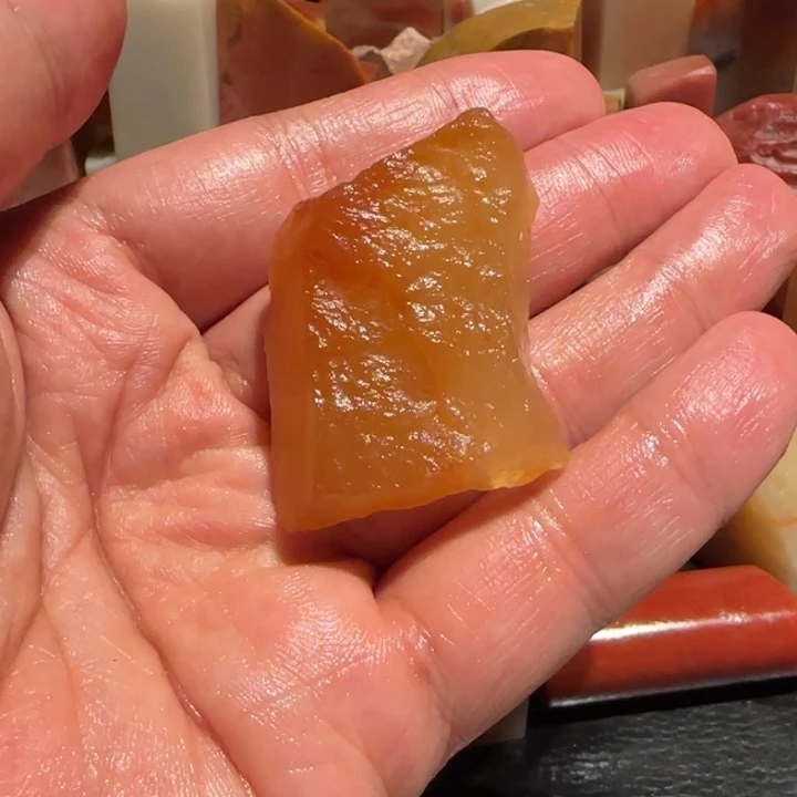 老挝石山*人田黄原石，