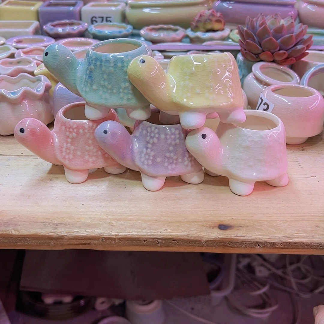 陶瓷花盆当场凑满12包邮