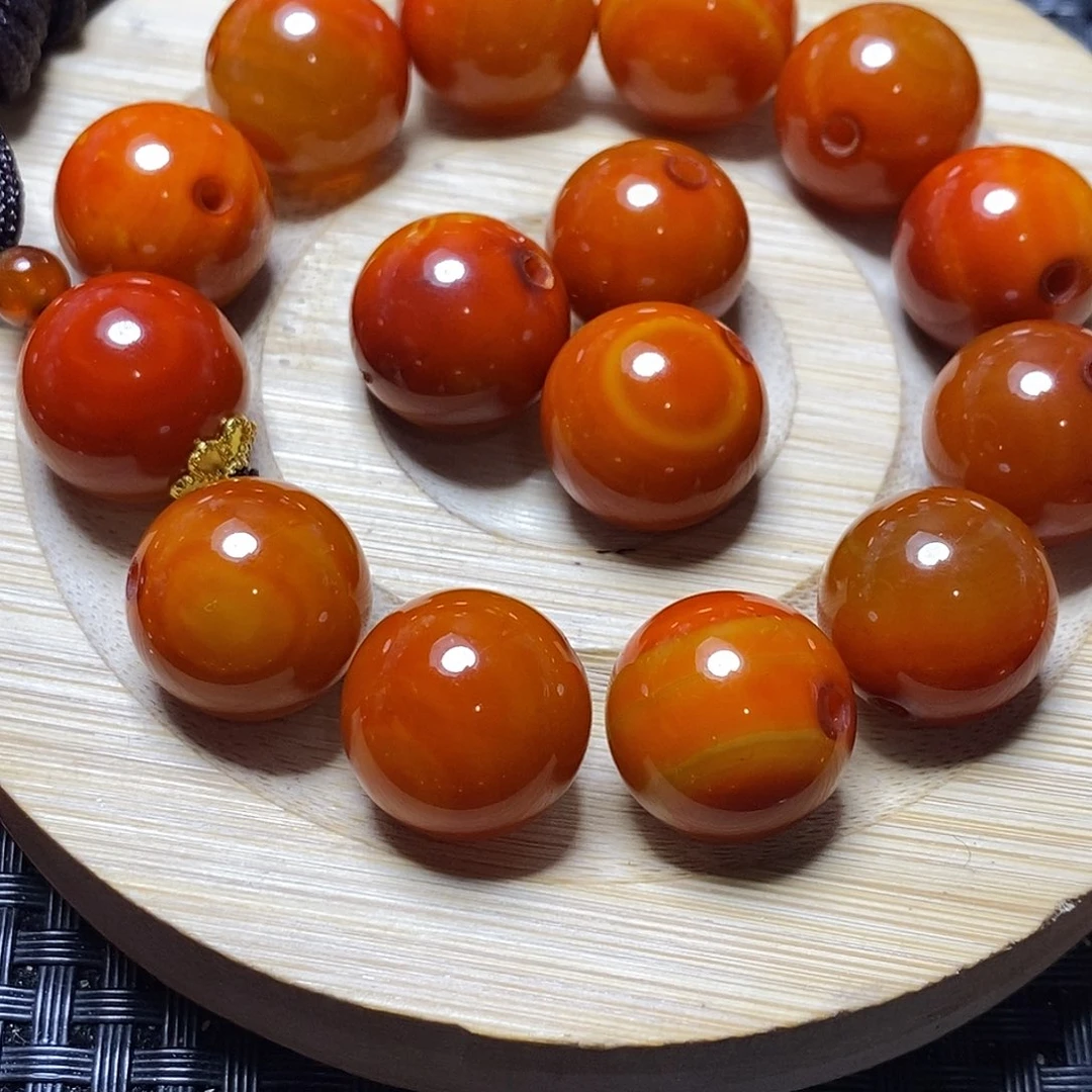 风***生玛瑙/玉髓未镶嵌颈饰