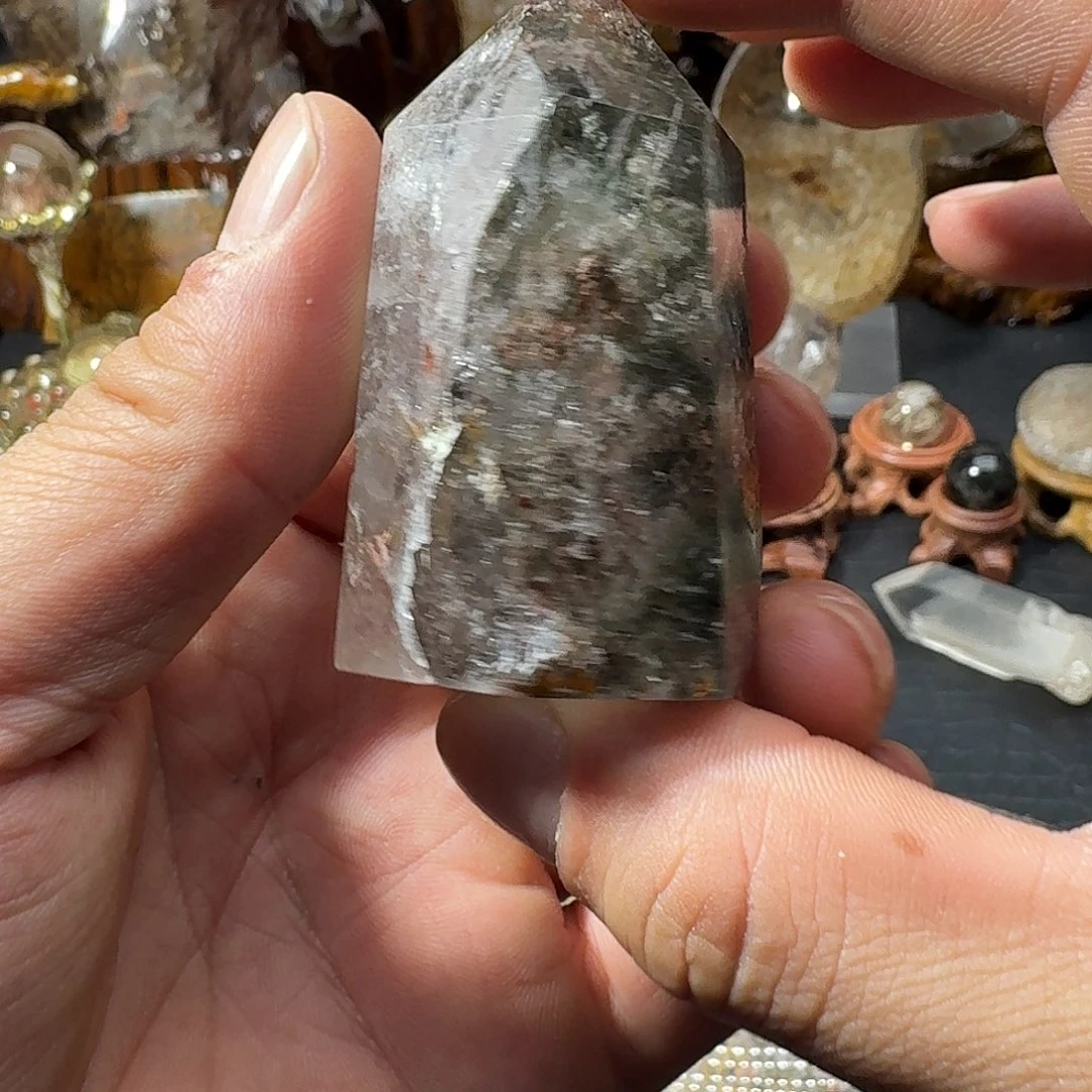 水晶珠宝半成品银S925镶嵌