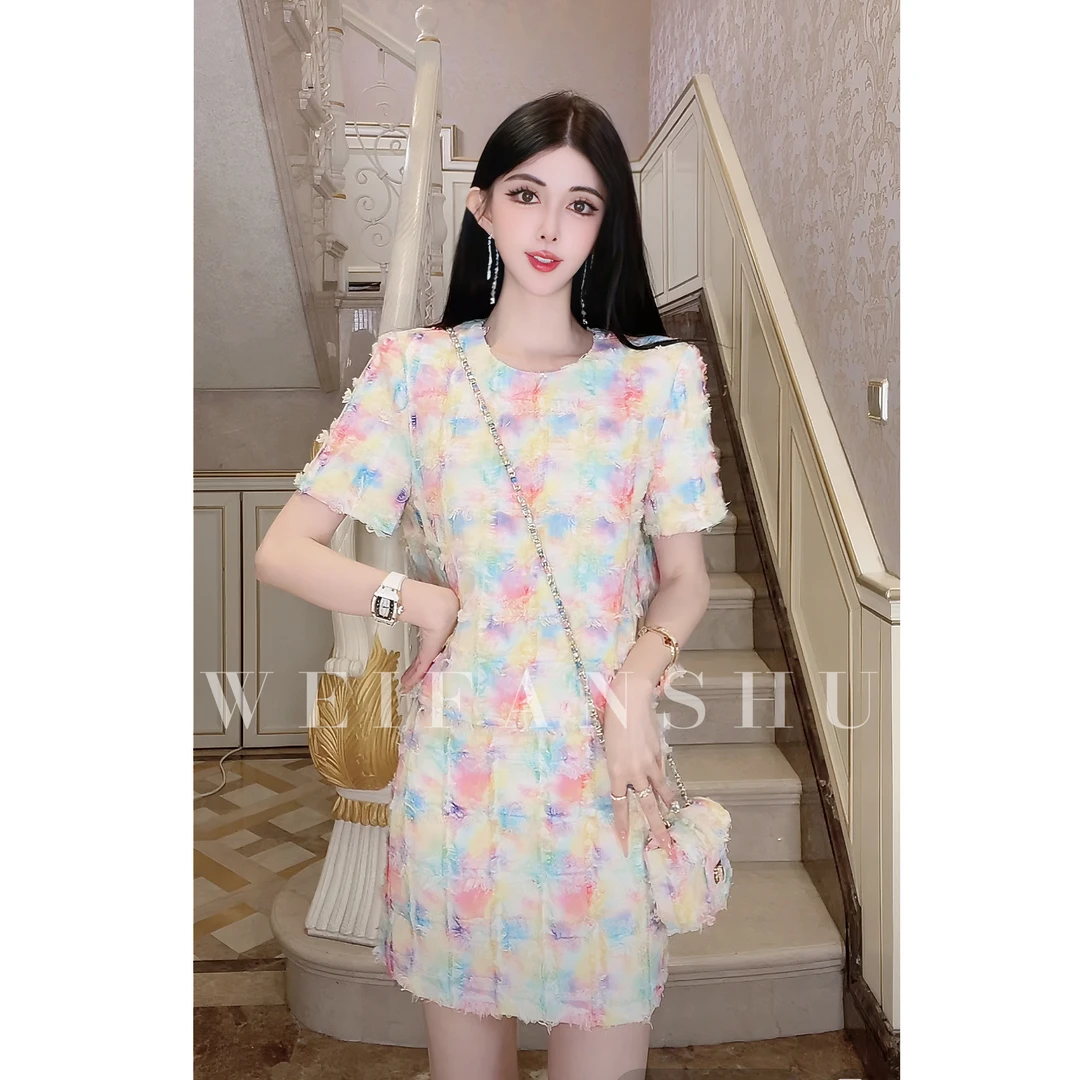 WEIFANSHU/魏凡舒【缤纷甜梦】新款小香风系列套装&连衣裙&马甲上衣