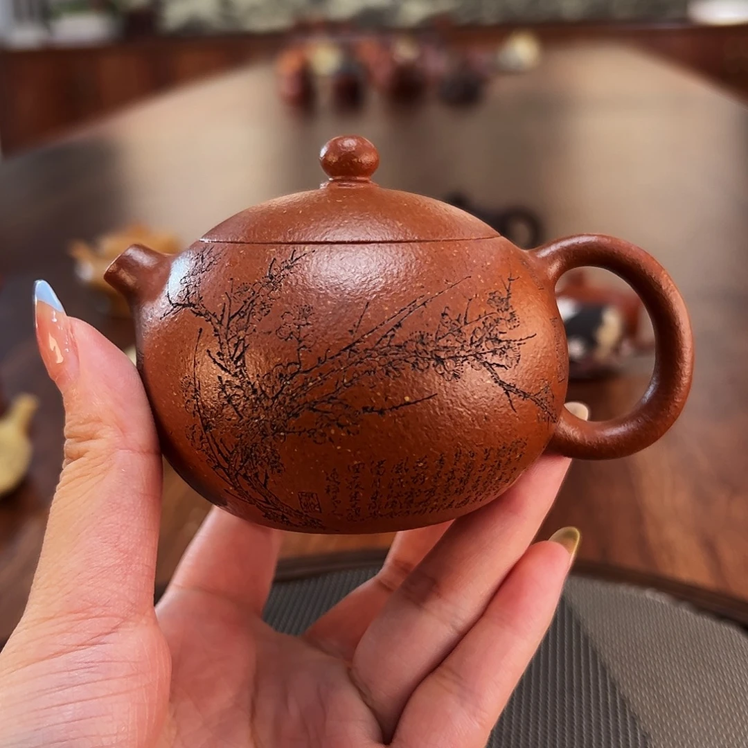 我***蓝茶壶紫砂芳华绝代西施