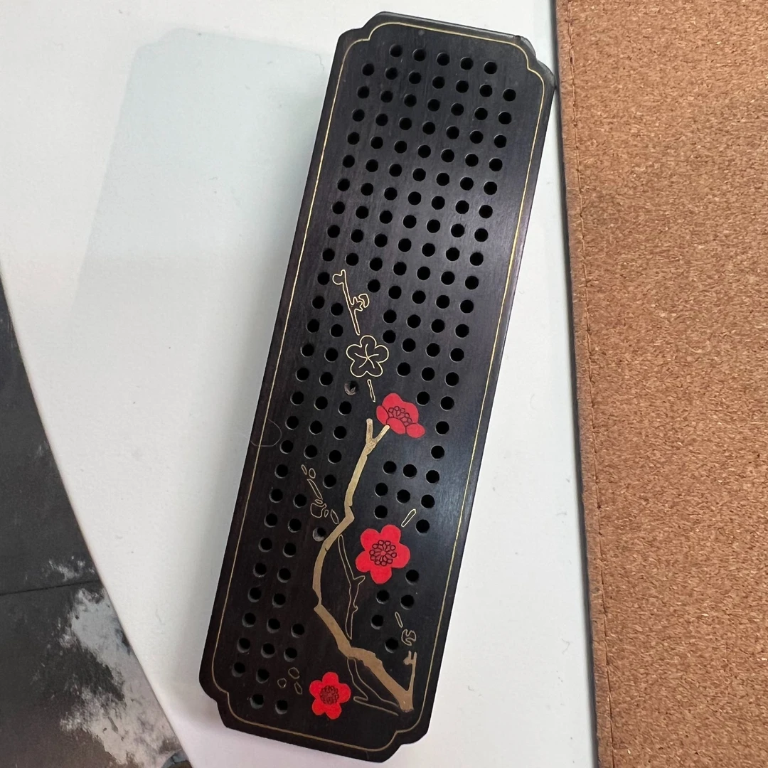 【梅花三弄】10.5cm线香盒