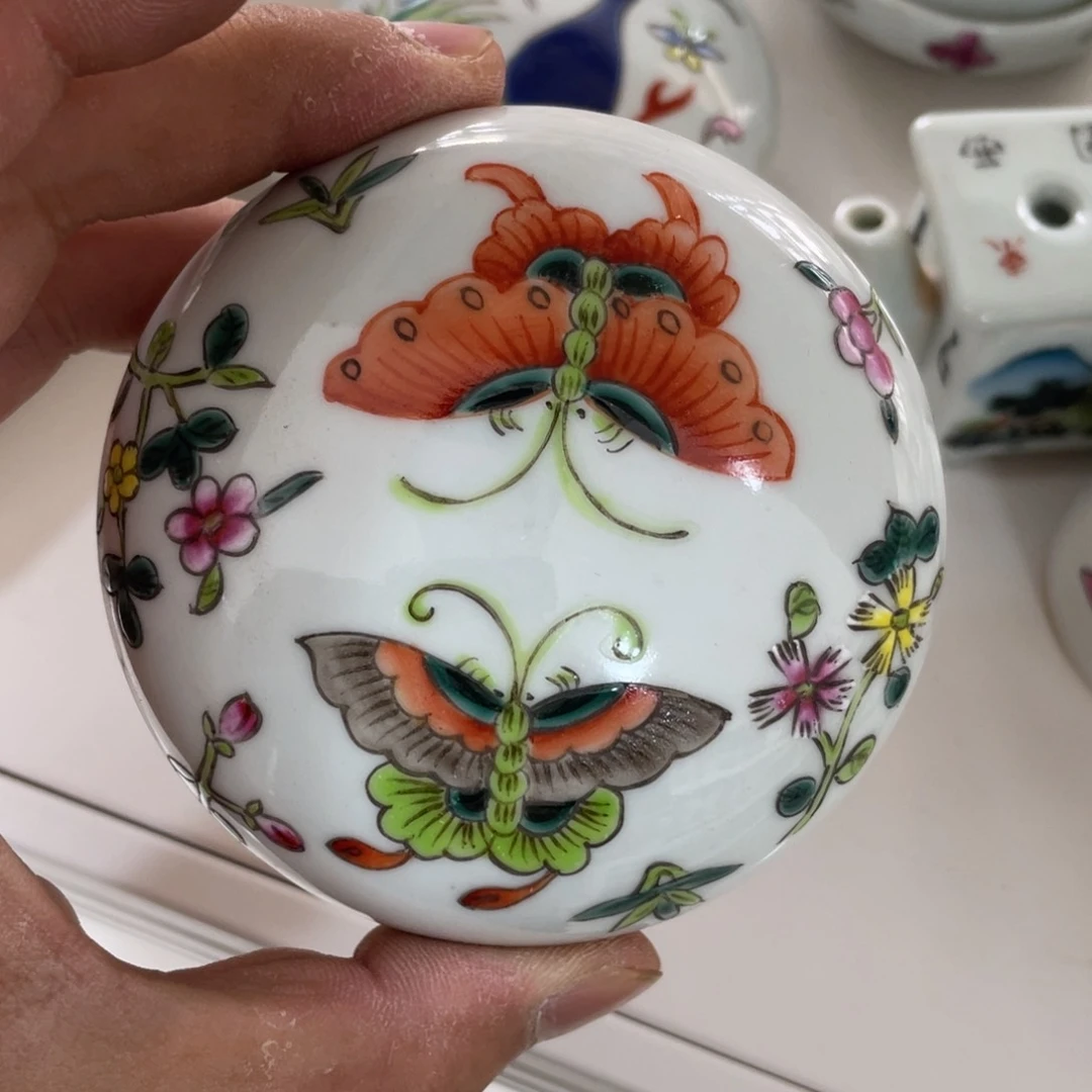 摆件手绘陶瓷作品欣赏作品