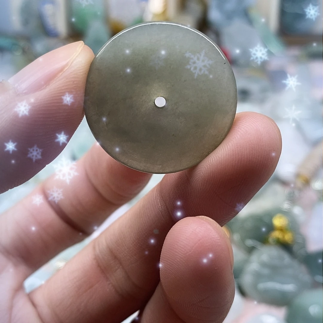 颈饰未镶嵌翡翠天然