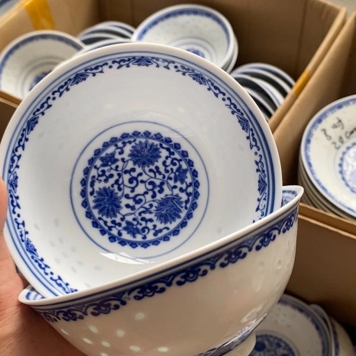 景德镇高温细白瓷餐具