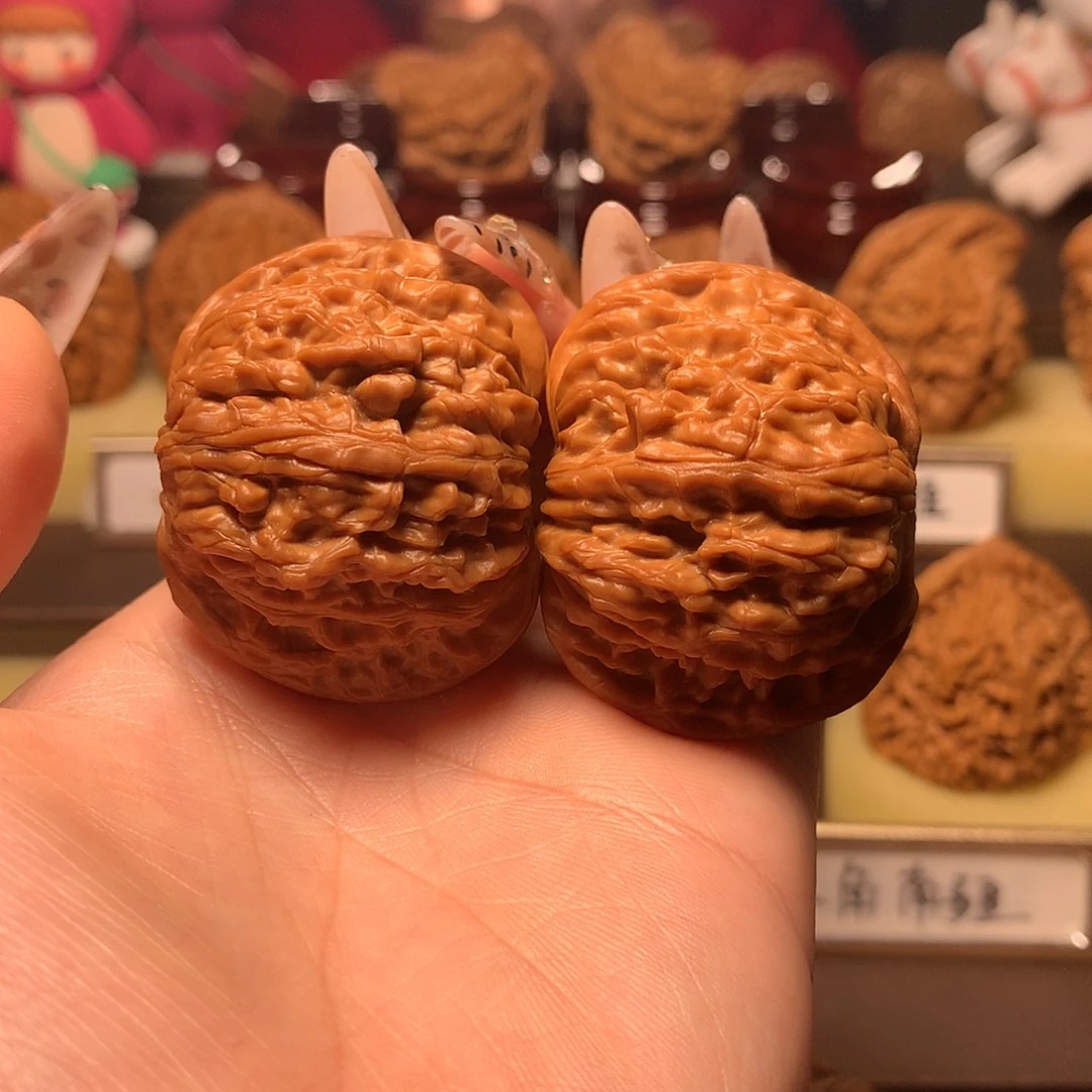 文玩核桃吊坠全品正磨血磨43