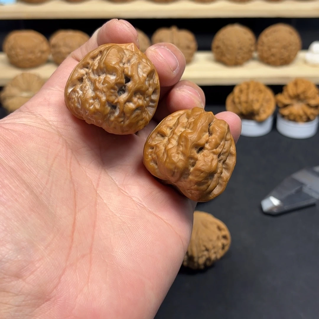 把件文玩核桃36蛤蟆头