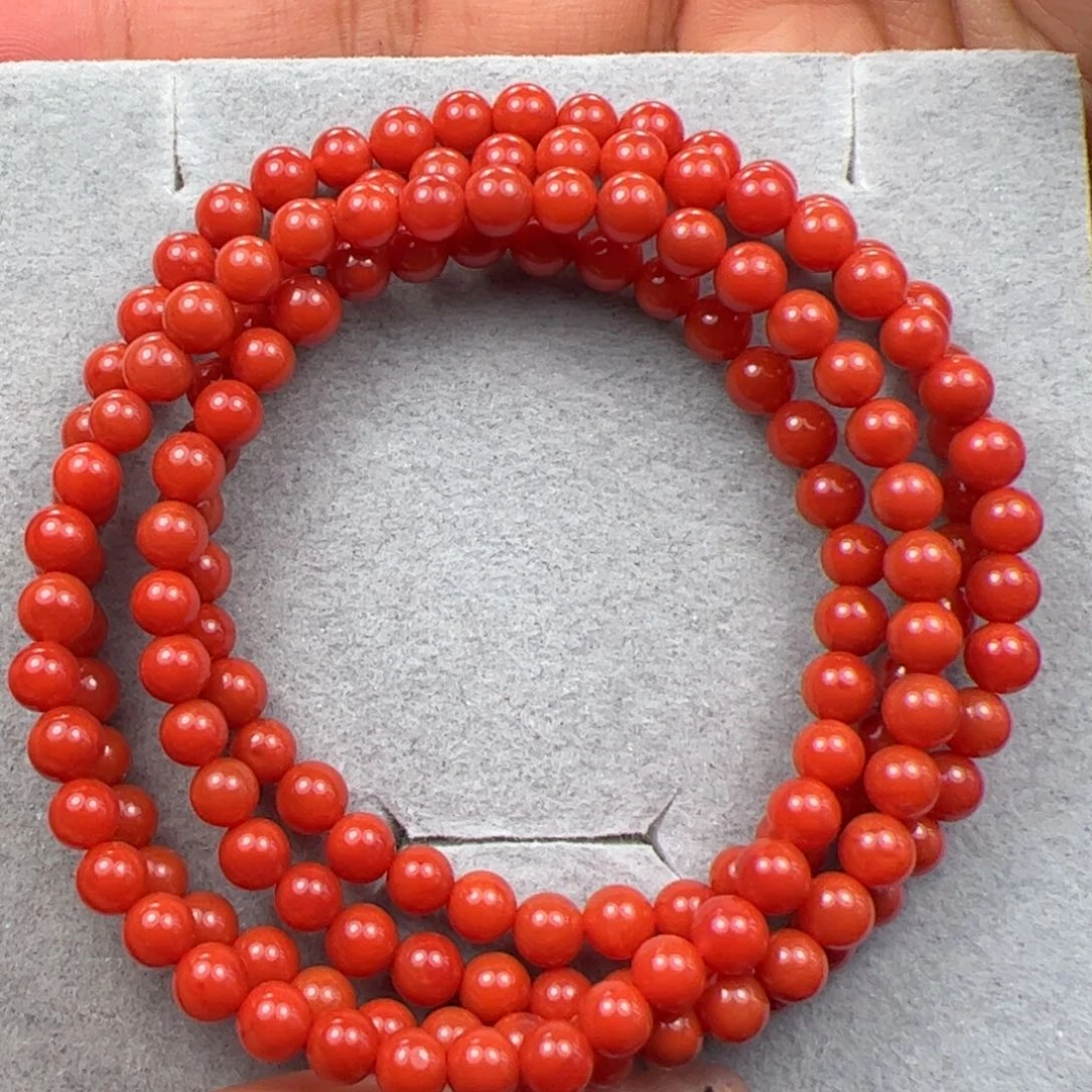 未镶嵌4+手串南红玛瑙