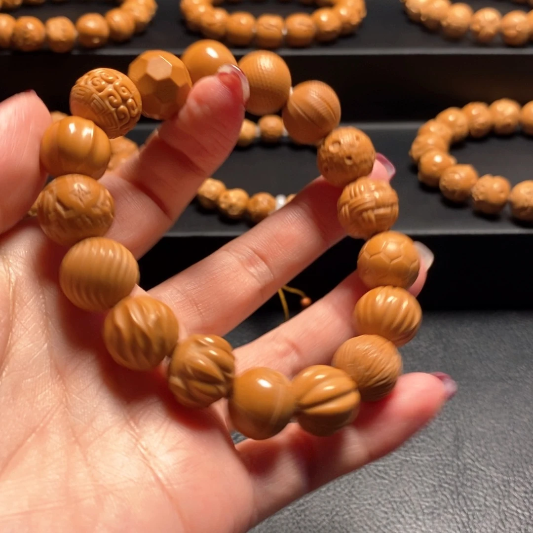 猴头核桃手串多宝