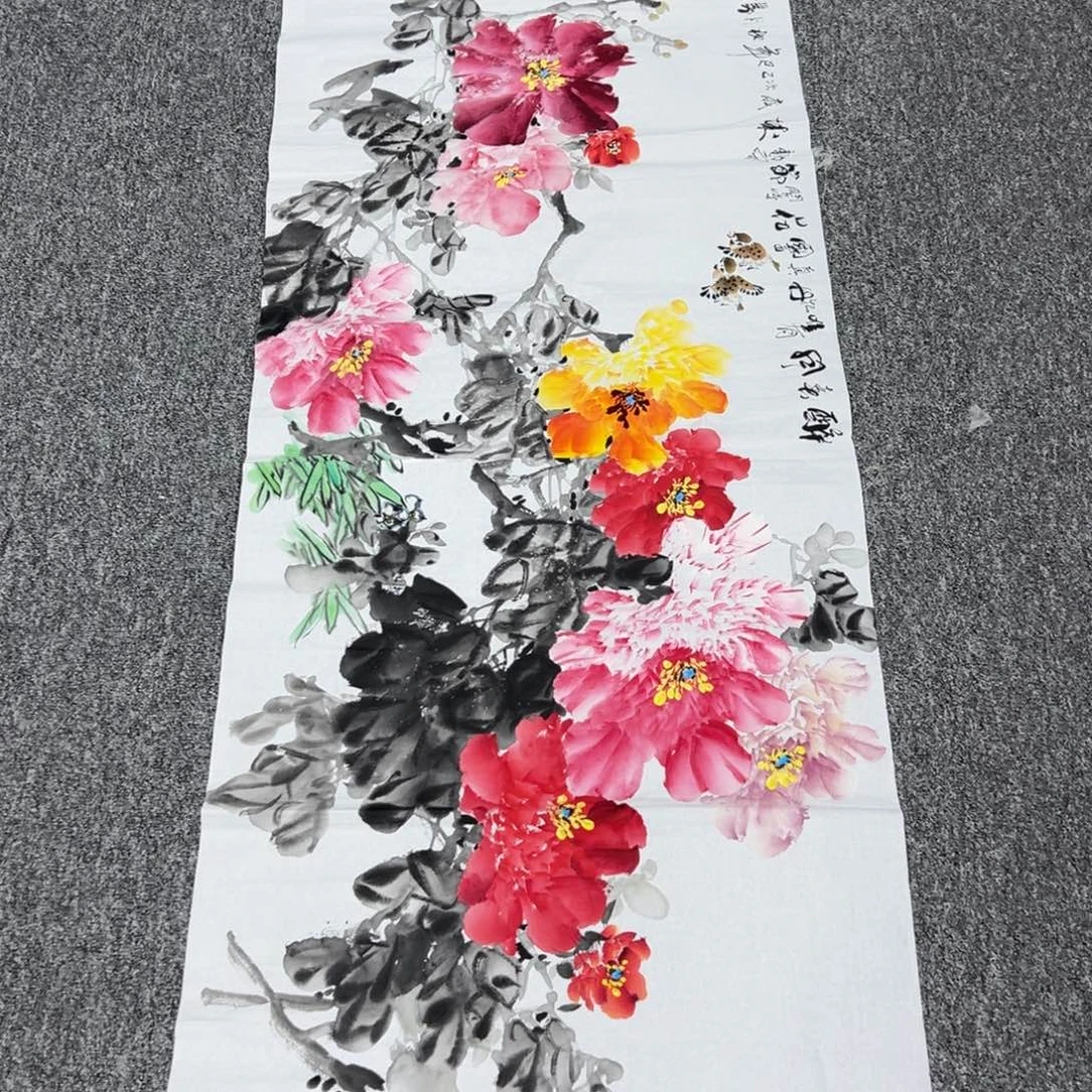 国画纯手绘字画宣纸