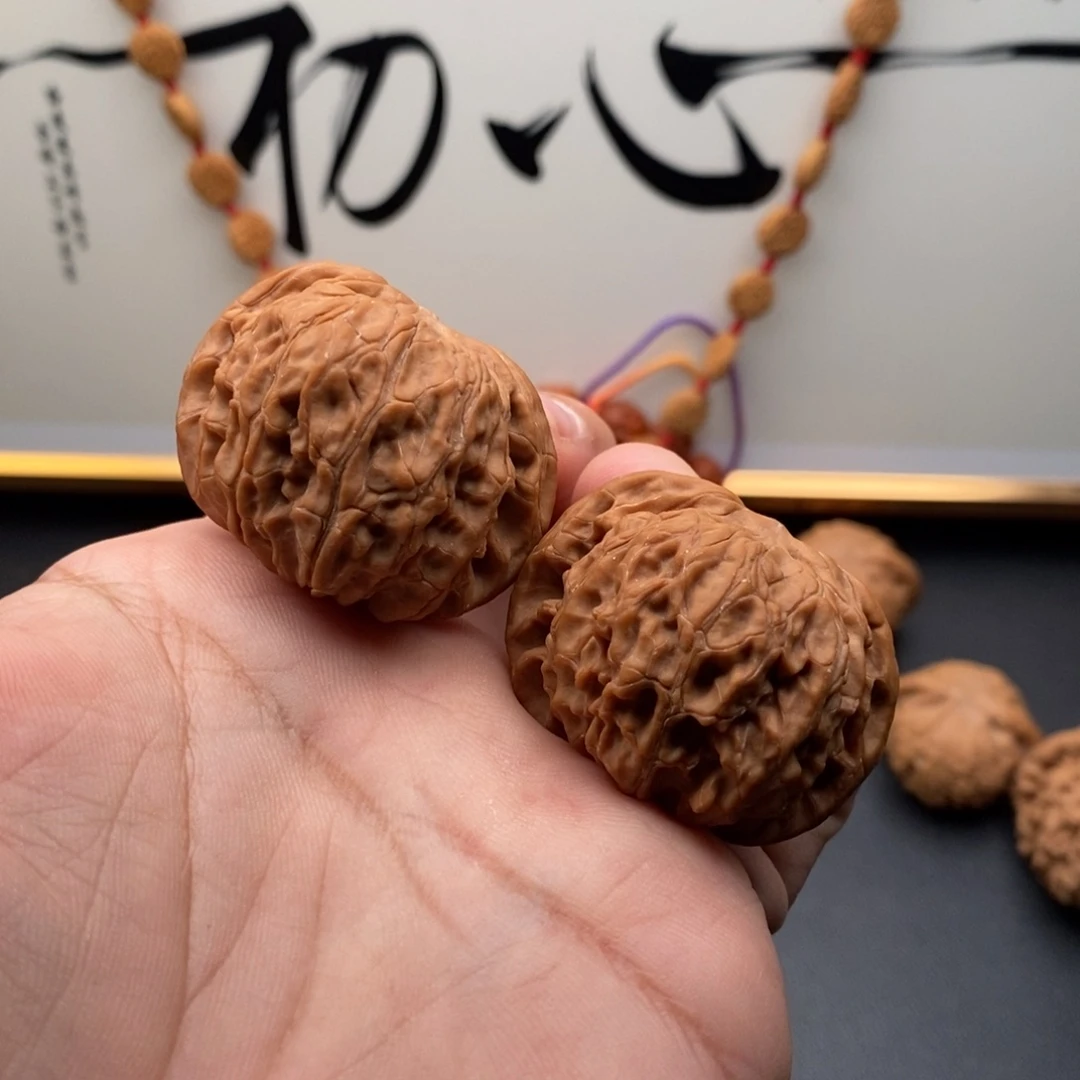 吊坠文玩核桃40磨盘