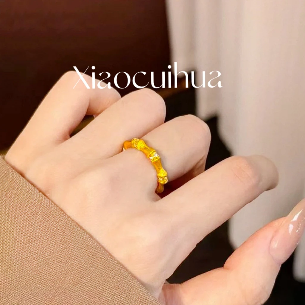 [点钻竹节]开口可调节时尚百搭气质diy配饰女生饰品