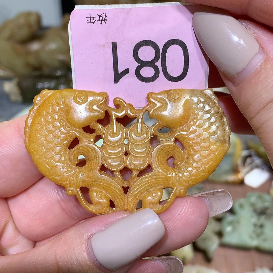 颈饰未镶嵌和田玉