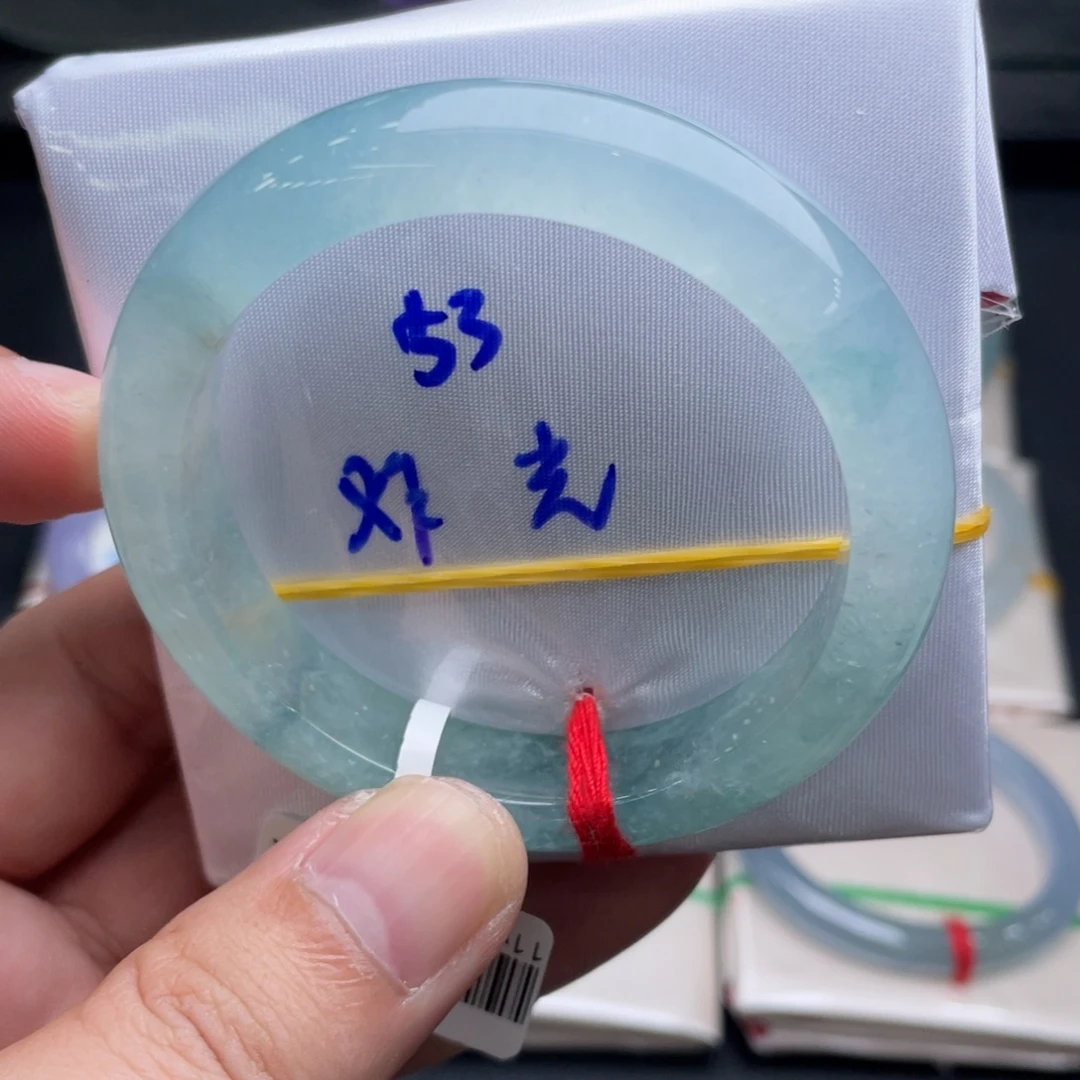 翡翠未镶嵌手镯翡翠手镯30