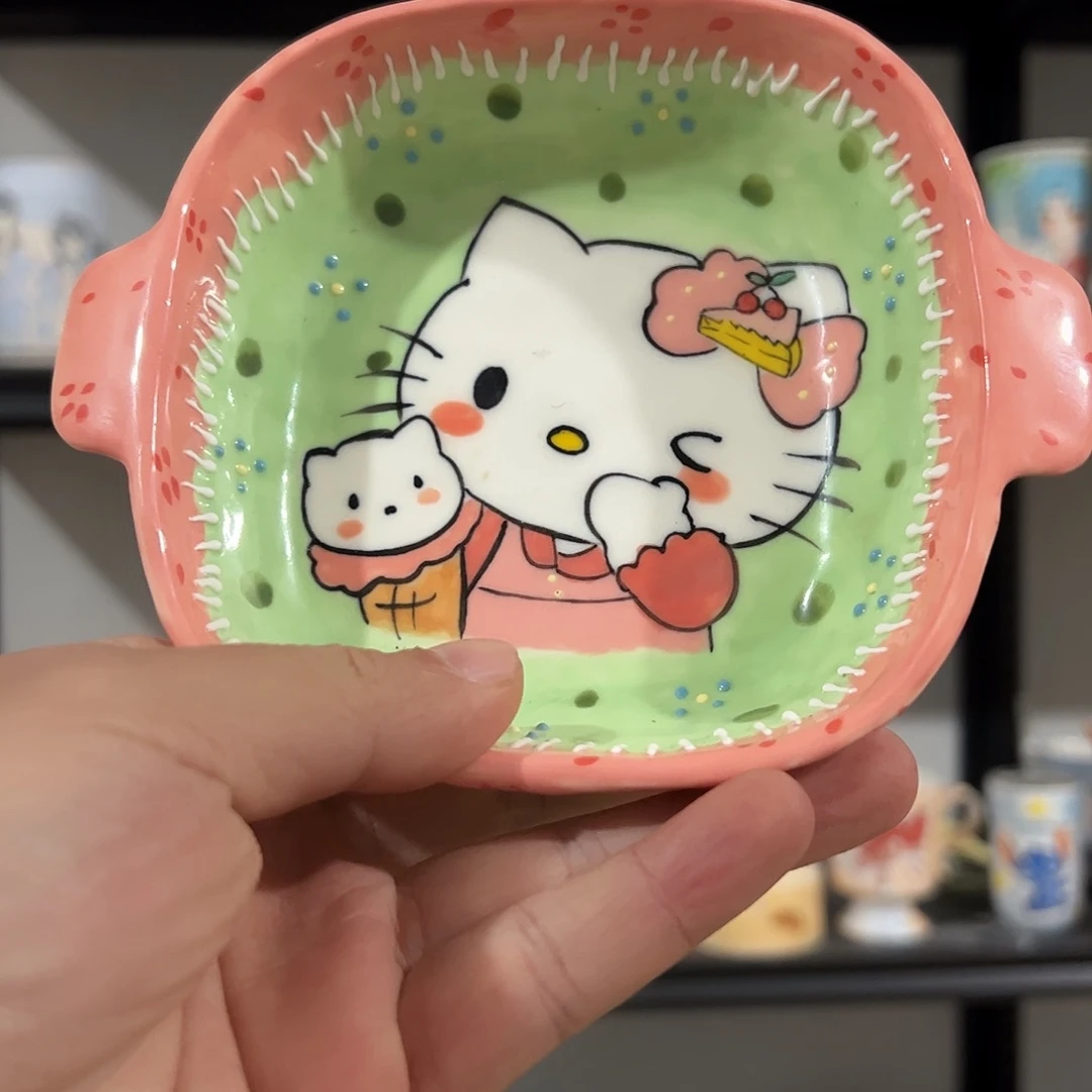 摆件陶景德镇陶瓷手绘