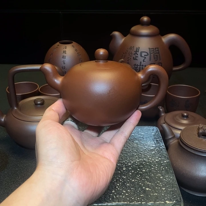 爱***时紫砂茶壶147885555556335556