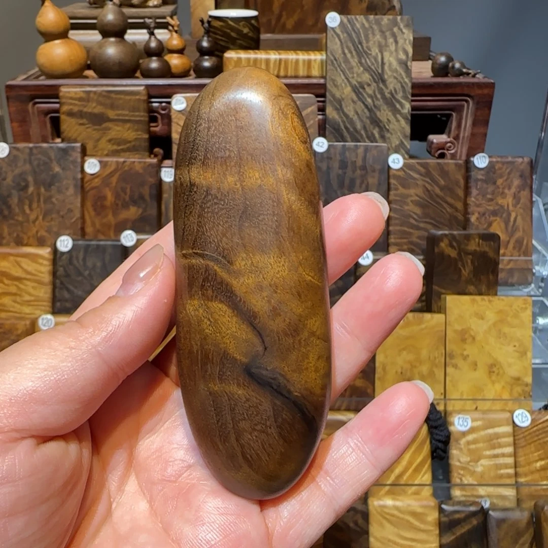 楠木（金丝楠）把件金丝楠木小叶桢楠