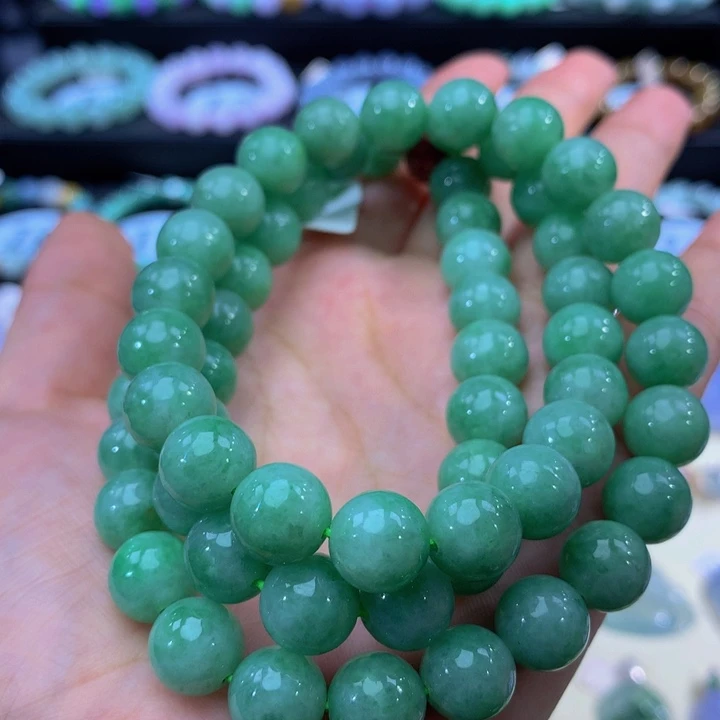 翡翠未镶嵌手链翡翠