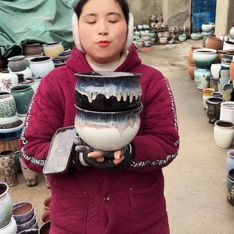 19口12高瑕疵盆子