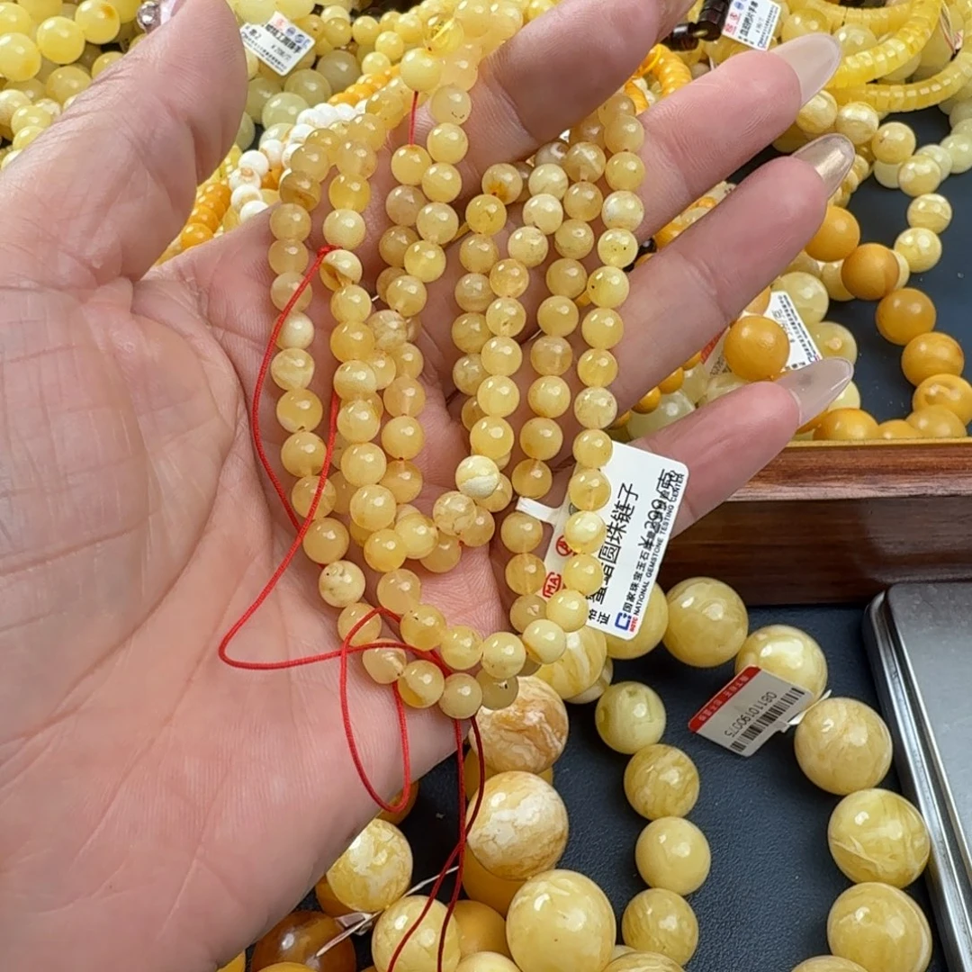 琥珀未镶嵌珠宝奇石