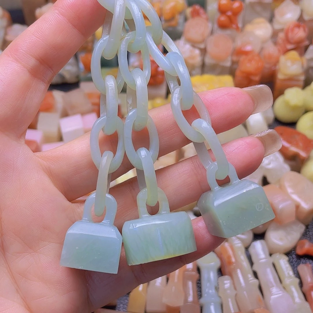 青田石印石纯手工