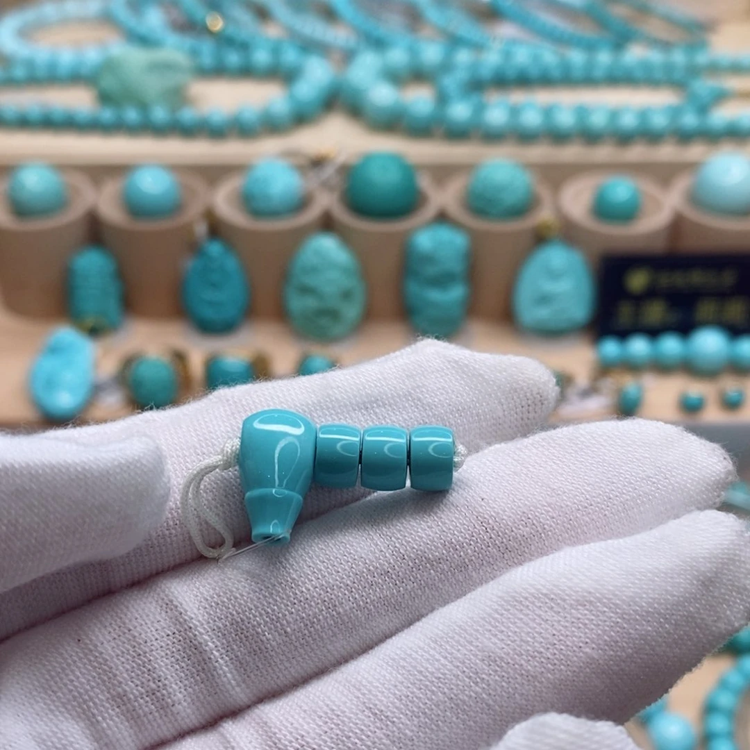 陈***池未镶嵌绿松石珠宝奇石