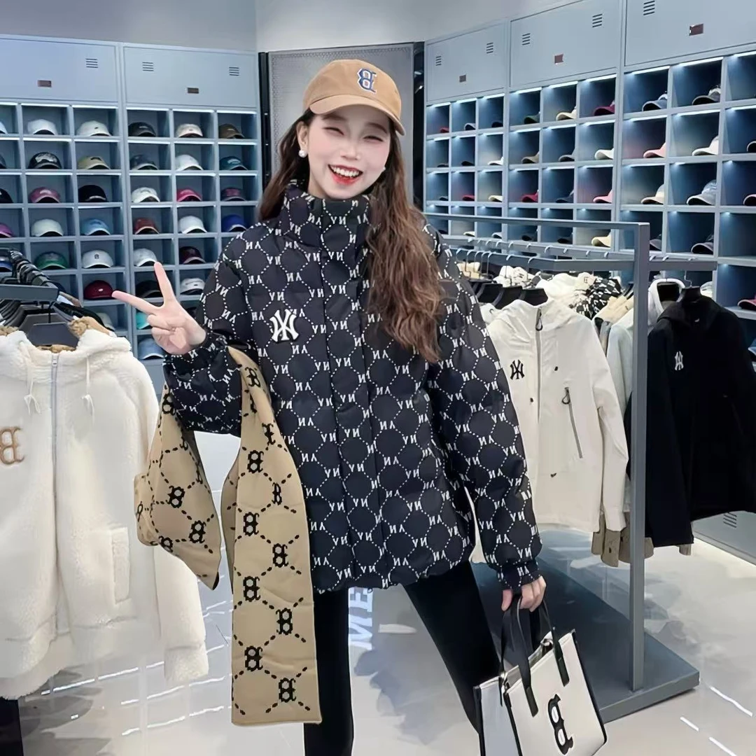 秋冬棉服满印老花男女同款时尚休闲百搭外套201 琳